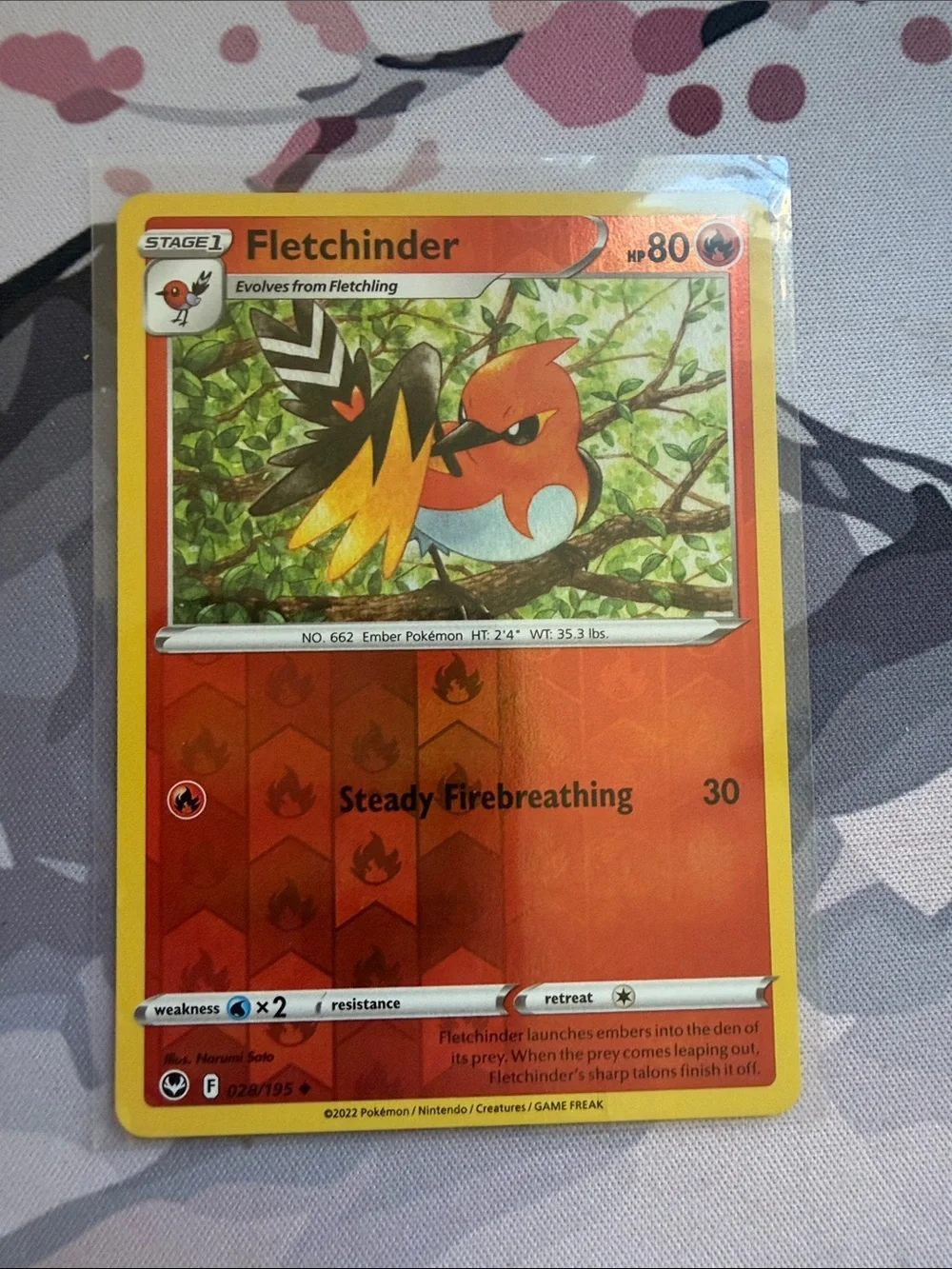 Fletchling Fletchinder Talonflame Evolution Lot Holo & Reverse Holo 🔥 ✨5/$25✨